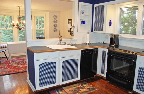 Maple City Cottage | Charming home near Glen Arbor with a porch, gas grill, lake views, & AC