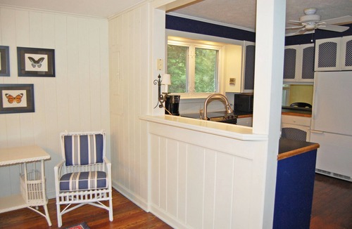 Maple City Cottage | Charming home near Glen Arbor with a porch, gas grill, lake views, & AC