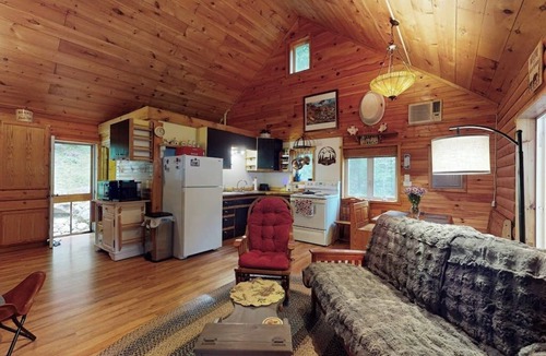 Rome House | Charming Lakeview House with Deck, Cozy Fireplace and firepit