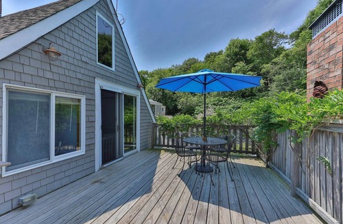 Commercial Street House | Charming West End home with brand new bathrooms and secluded patio