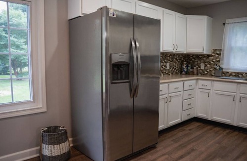 Wayne Apartment | Cheerful 2 bedroom home with indoor fireplace!