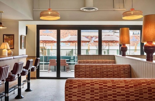 Albuquerque Original Townsite Hotel | Chic Comfort in The Double at ARRIVE Albuquerque, 2 Family Ready Rooms