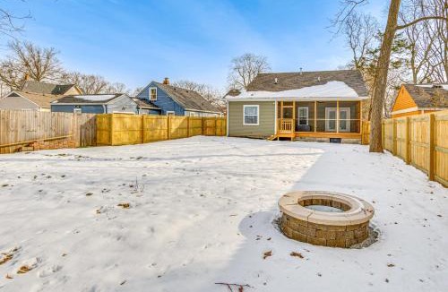 Indianapolis House | Chic ‘SoBro Charmer’ w/Covered Porch!