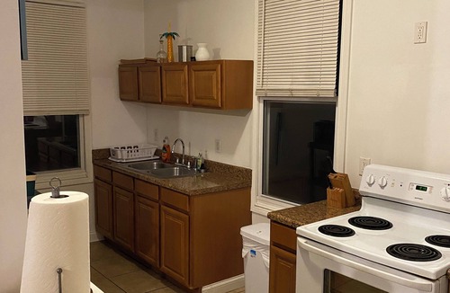 Bellevue Apartment | Cincinnati themed open floor plan private space
