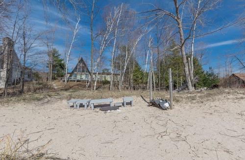 Maple City Cottage | Classic A-frame Cottage on Big Glen Lake