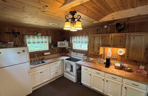 Wolverine Cottage | Classic Cozy Cottage centrally located for your winter explorations!