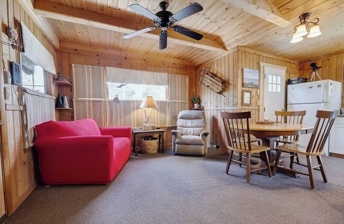 Wolverine Cottage | Classic Cozy Cottage centrally located for your winter explorations!