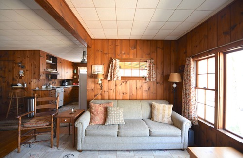 Gray Cabin | Classic Maine camp on Little Sebago Lake. Pet-friendly!