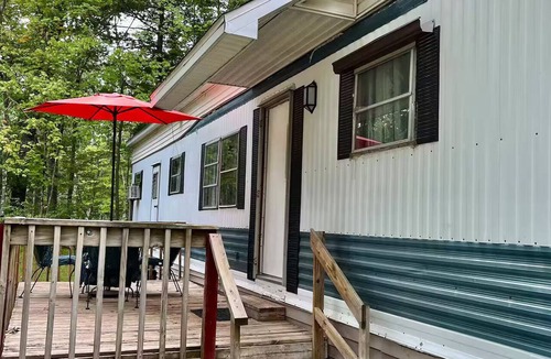 Irons House | Classic mobile in forest campground!