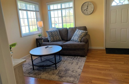Bemidji Apartment | Clean, safe, and cozy, country living 1 bed apt with patio