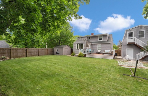 Scarborough House | Coastal Home Fenced Yard Minutes to Beaches
