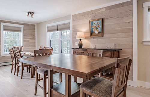 Bethel Ski Chalet | Cobblestone House: 4 BR, 3.5 BA Chalet in Bethel, Sleeps 10