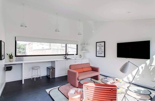 East Market District Apartment | Contemporary Studio in NuLu Arts District