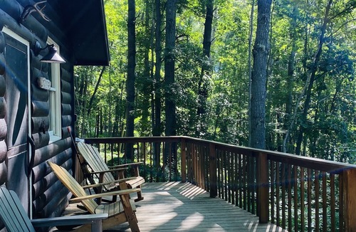 Irons Cabin | Cool Creek Cabin 1 Bedroom 1 Bath on 10 Acres w/creek frontage