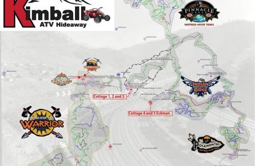 Thorpe House | Cottage 3 In Kimball ATV Fun and Rentals! Hot TUB