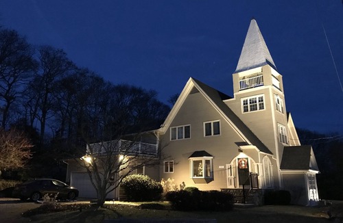 South Kingstown House | Country Church Converted into a Home by the Beach