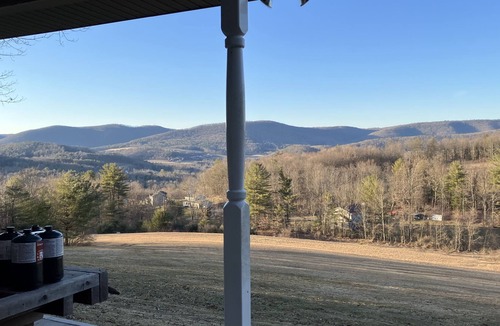 Nisbet Cabin | Cozy 1 bed / 1 bath retreat with tremendous views, minutes from Williamsport!