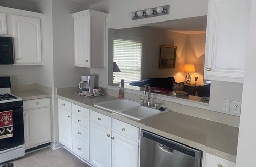 Menonaqua Beach Condo | Cozy 2-bedroom condo in enchanting Petoskey with WiFi, AC. State Park, Bike Path