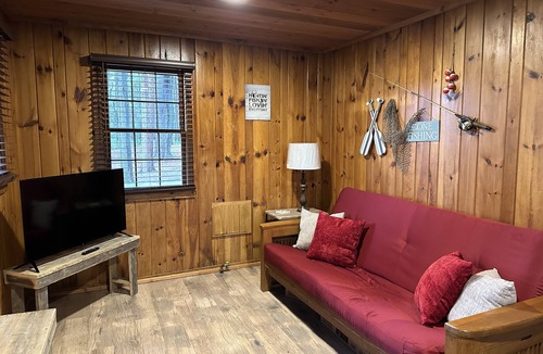 Rhinelander Resort | Cozy 3-bedroom cabin on Wisconsin River Chain - 200' from the Beach Bar & Grill