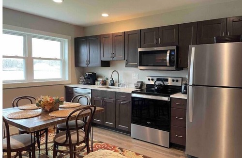 Houghton Apartment | Cozy apartment on the water and the trail. One mile from downtown Houghton.