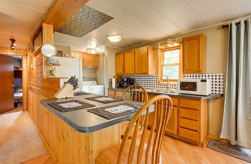 Bay City House | Cozy Bay City Abode w/Deck & Fire Pit, Near Lakes