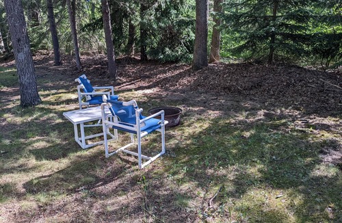 Wellston Cabin | Cozy Cabin near Tippy Dam -Pet Friendly