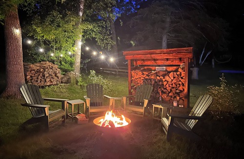 Akeley Cabin | Cozy Cabin on Spring-Fed Lake with Private Boat Launch and No Per-Person Costs