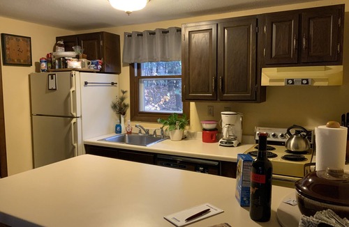 Bessemer Ski Chalet | Cozy creekside cabin near Big Powderhorn's Lift #1 & Recreational Trail #2!