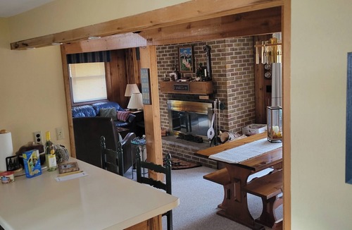 Bessemer Ski Chalet | Cozy creekside cabin near Big Powderhorn's Lift #1 & Recreational Trail #2!