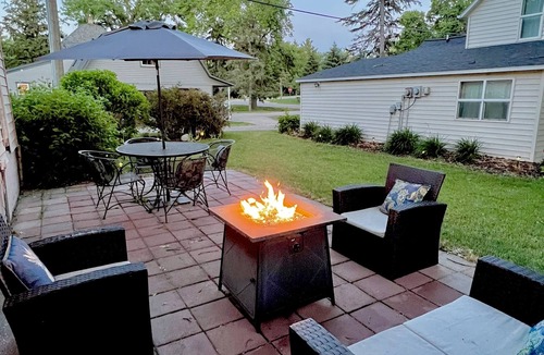 Battle Lake House | Cozy home | Steps away from downtown and West Battle Lake | Private patio