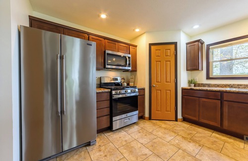 Manistee House | Cozy Lakefront Home, Minutes from Lake MI, 2 Bedrooms, 2 Bathrooms. Sleeps 6