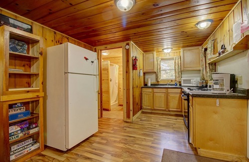 Lac du Flambeau Cabin | Cozy, Lakeside, Wisconsin Northwoods cabin w/private dock. Pet Friendly!