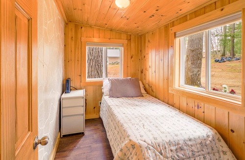 Manchester Cabin | Cozy little cabin on the lake - seriously, on. the. lake.