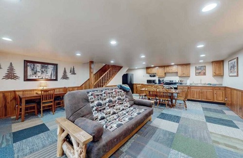 Eagle River House | Cozy Wooded home with WIFI, Gas Grill, Two Kitchens, Near Lakes & Trails