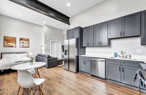 Cleveland Apartment | CozyStudio+65"TV+8Min from DT CLE