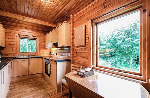 Kirkcudbright Cottage | Criffel Lodge sleeps up to 6 people.