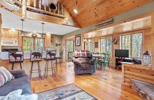 Crosslake Cabin | Crosslake Winter Cabin | Rock Lake Ice Fishing