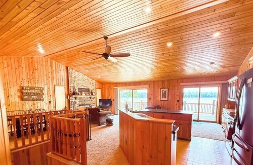 Crosslake Cabin | Daggett Lake Cabin with Dock & Beach