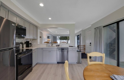 Boyne City Condo | Deer Lake Villa Bldg #4 | Directly on Deer Lake | 2 Bedrooms | Sleeps 8