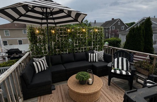 Bayside House | Direct Oceanfront 5BR Retreat — Private Beach & 100" Theater TV