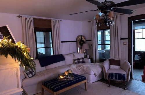 Bayside House | Direct Oceanfront 5BR Retreat — Private Beach & 100" Theater TV