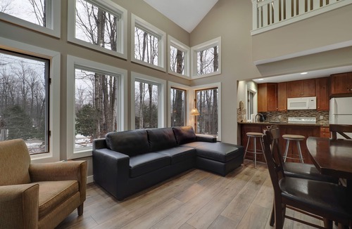 Boyne Falls Condo | Disciples Village #728 3 BDR Condo Located in Disciples Village | Fireplace