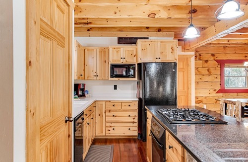 Arkdale House | Dog-friendly cabin on expansive land with a firepit, grill, game room, & W/D