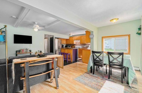 Empire House | Dog-friendly cottage with fenced yard, firepit, W/D, & WiFi - walkable location