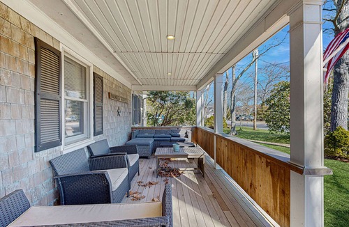 Falmouth Heights House | Dog-friendly house with gas grill & deck - walk to beaches