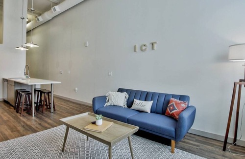 Downtown Wichita Apartment | Downtown Apt close to Ascension Hospital with Starbucks Nearby