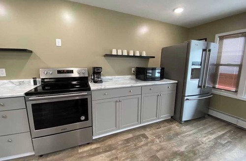 Munising Apartment | Downtown Apt | Steps to Food, Drinks & Fun