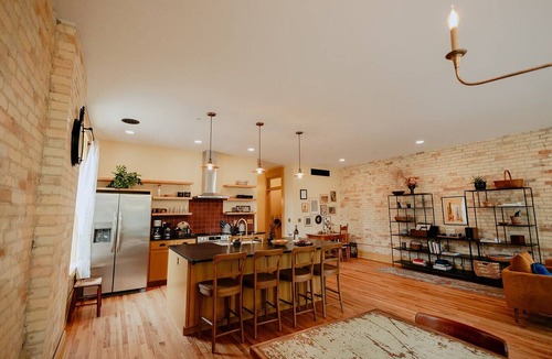Traverse City Apartment | Downtown TC Luxe Landmark at The Union Guesthouse