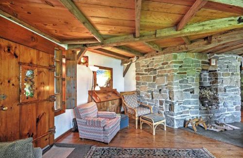 Prospect Harbor House | 'Dragonwood Castle' on Waterfront w/Stunning View