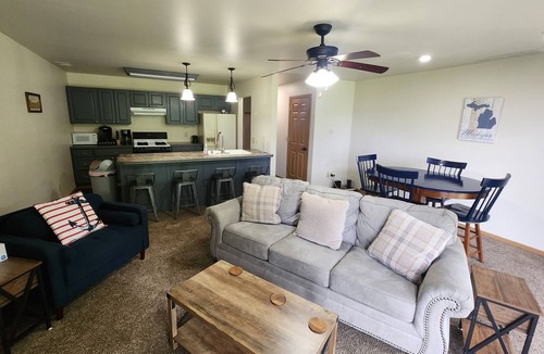 East Jordan Condo | East Jordan Condo across the street from the beach!